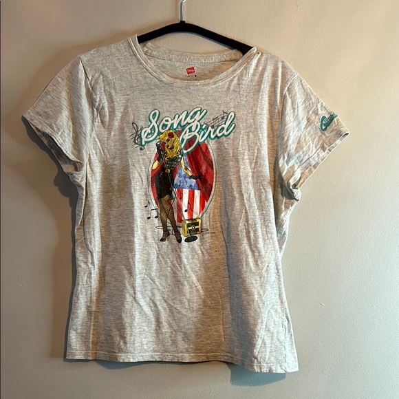 Hanes Light Gray Nano T-Shirt - Picture 2 of 7